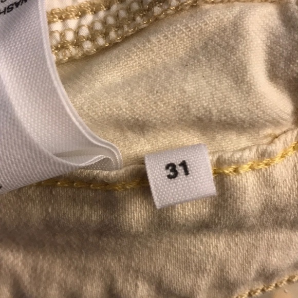 CLOSED cream and white jeans - Picture 7 of 8